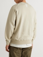 Billionaire Boys Club - Logo-Embroidered Cotton-Jersey Sweatshirt - Neutrals