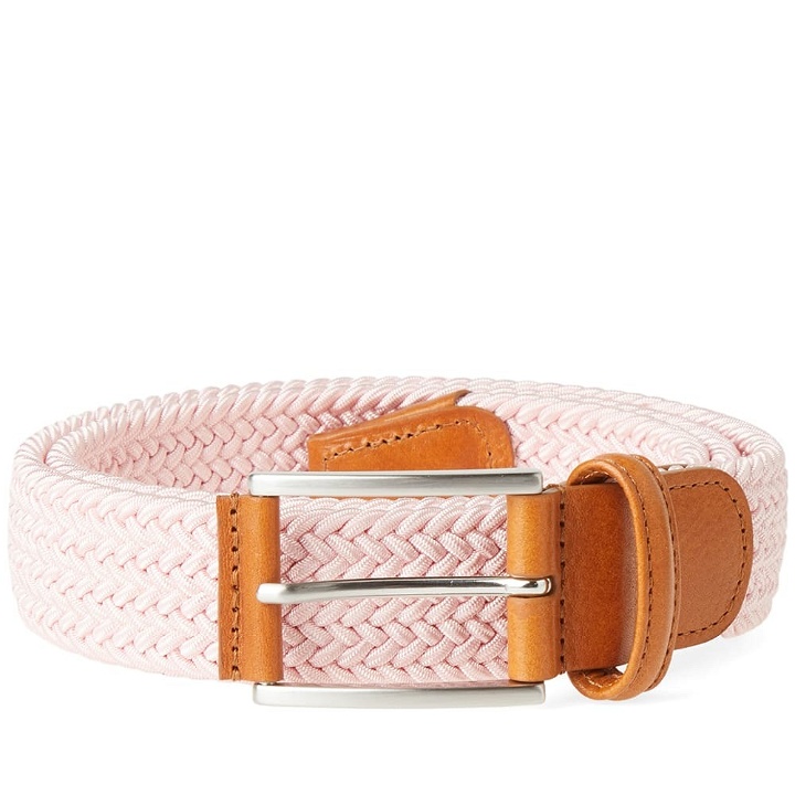 Photo: Anderson's Woven Textile Belt Pink