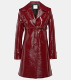 Courrèges Heritage vinyl coat