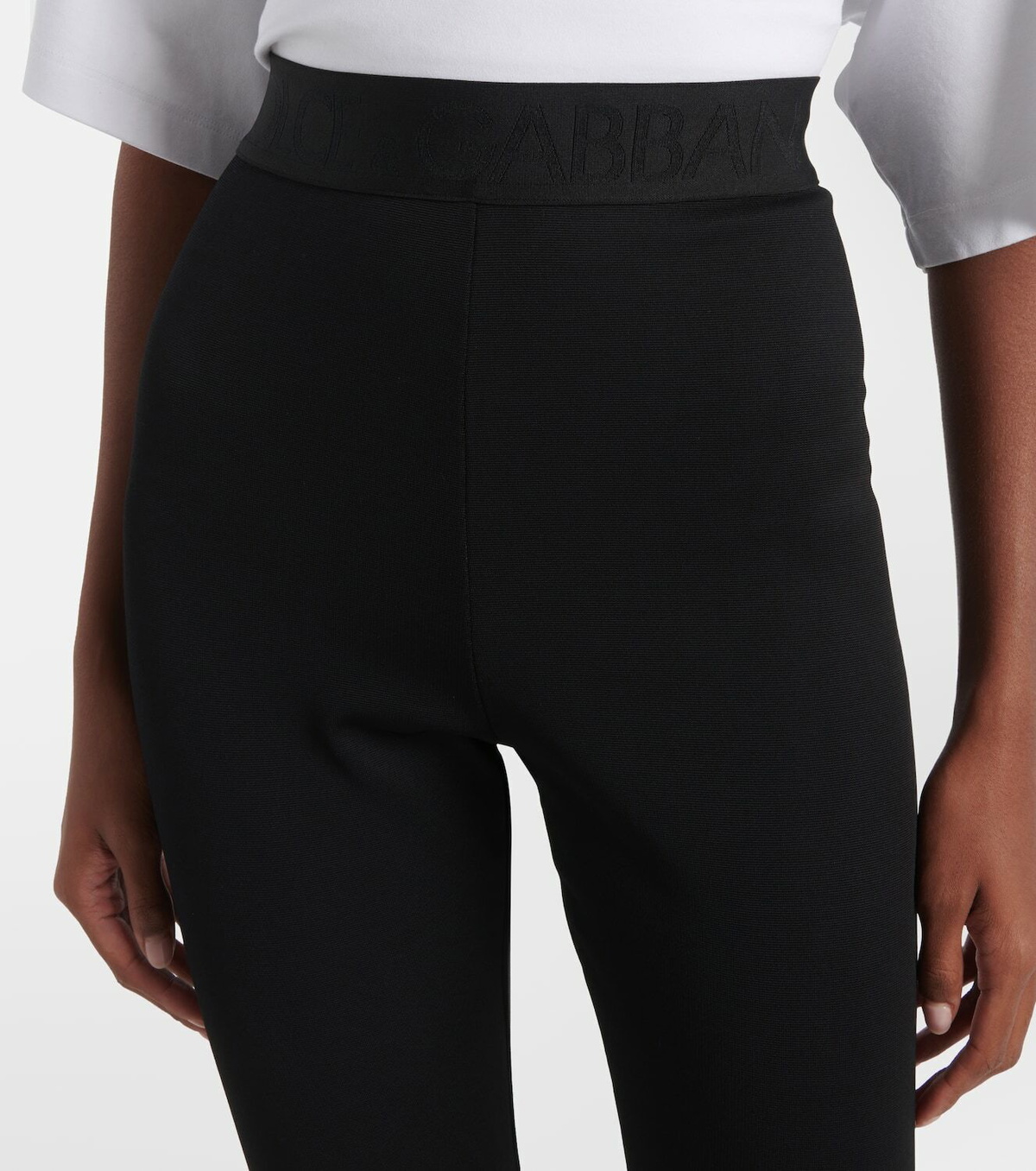 Dolce&Gabbana Logo high-rise leggings