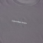 Calvin Klein Men's Monogram Logo T-Shirt in Fossil Grey