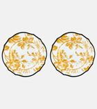 Gucci - Herbarium set of 2 charger plates