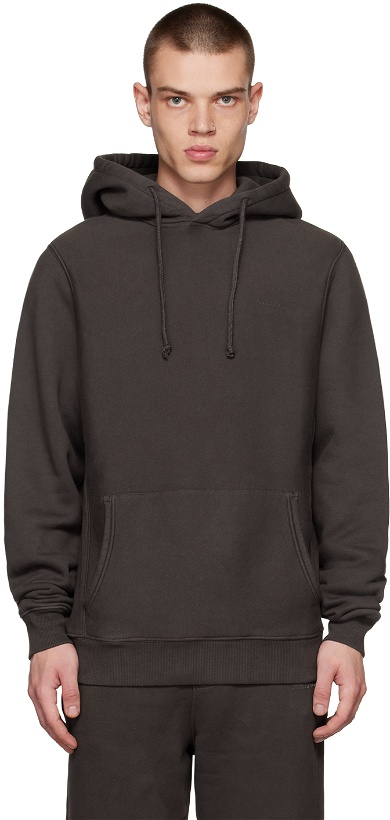 Photo: Outdoor Voices Brown Organic Cotton Hoodie