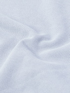 Remi Relief - Cotton-Jersey Hoodie - Blue