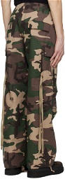 Reese Cooper Khaki Camouflage Cargo Pants