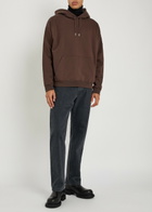 Canada Goose Hooded Cotton Sweatshirt Brown