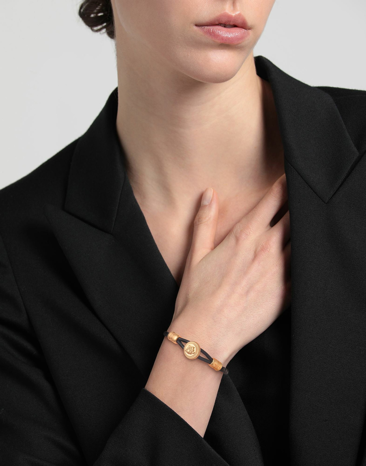 Versace Womens Bracelet in Black