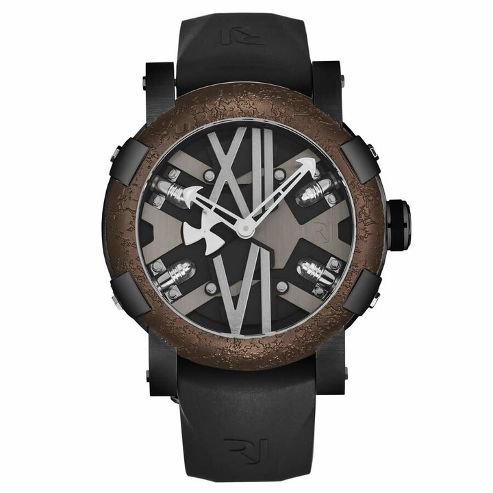Photo: Romain Jerome Steampunk Automatic Black Dial Mens Watch RJ.ST.AU.101.20