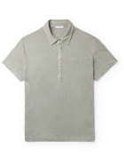 BOGLIOLI - Linen Polo Shirt - Green