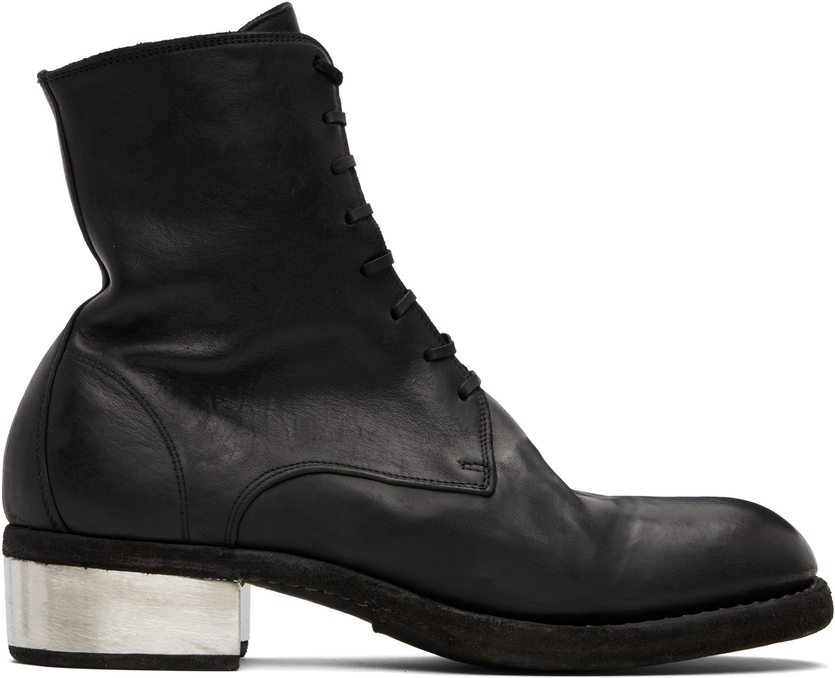 GUIDI GUIDI ONEPIECE LACEUP ANKLE BOOTS , 16 One Piece Derby Shoe