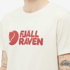 Fjällräven Men's Logo T-Shirt in Chalk White