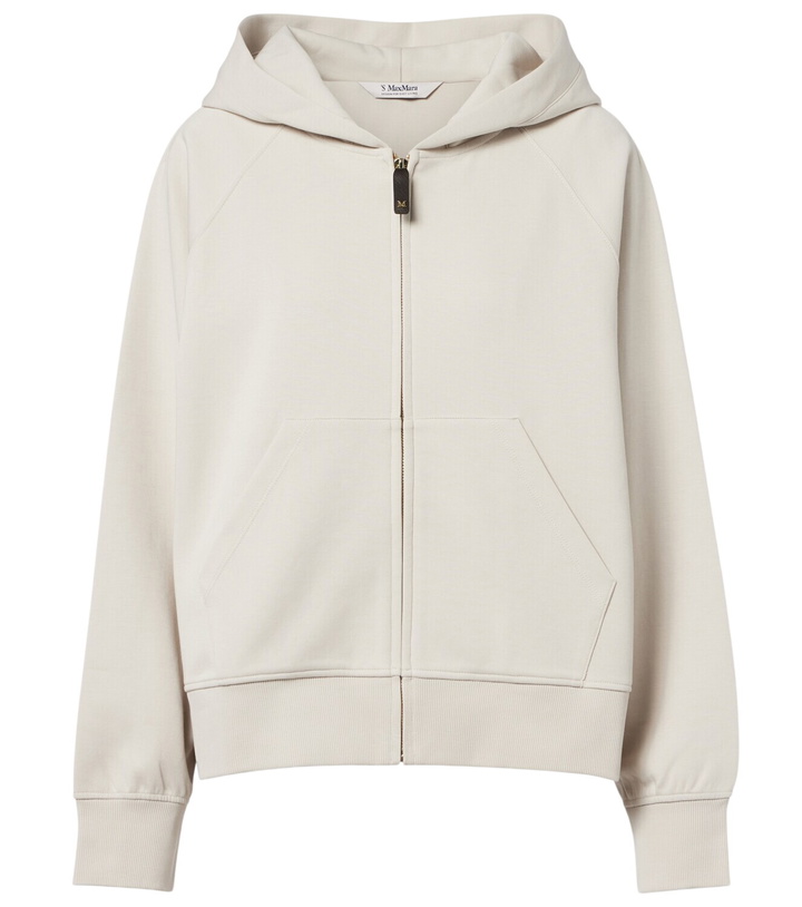 Photo: 'S Max Mara Alma cotton-blend hoodie