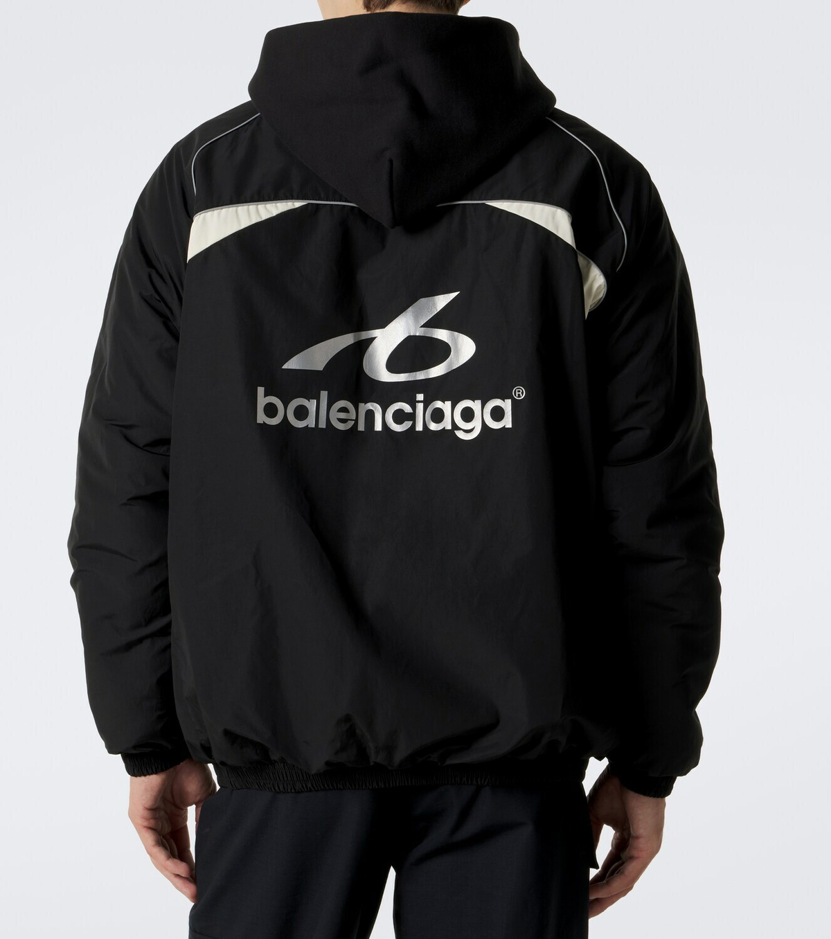 Balenciaga Logo cotton hoodie