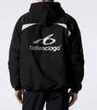 Balenciaga Logo cotton hoodie