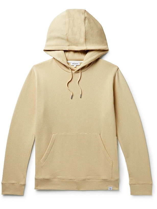 Photo: Norse Projects - Vagn Slim-Fit Cotton-Jersey Hoodie - Neutrals