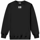 VTMNTS Men's Barcode Crew Sweat in Black