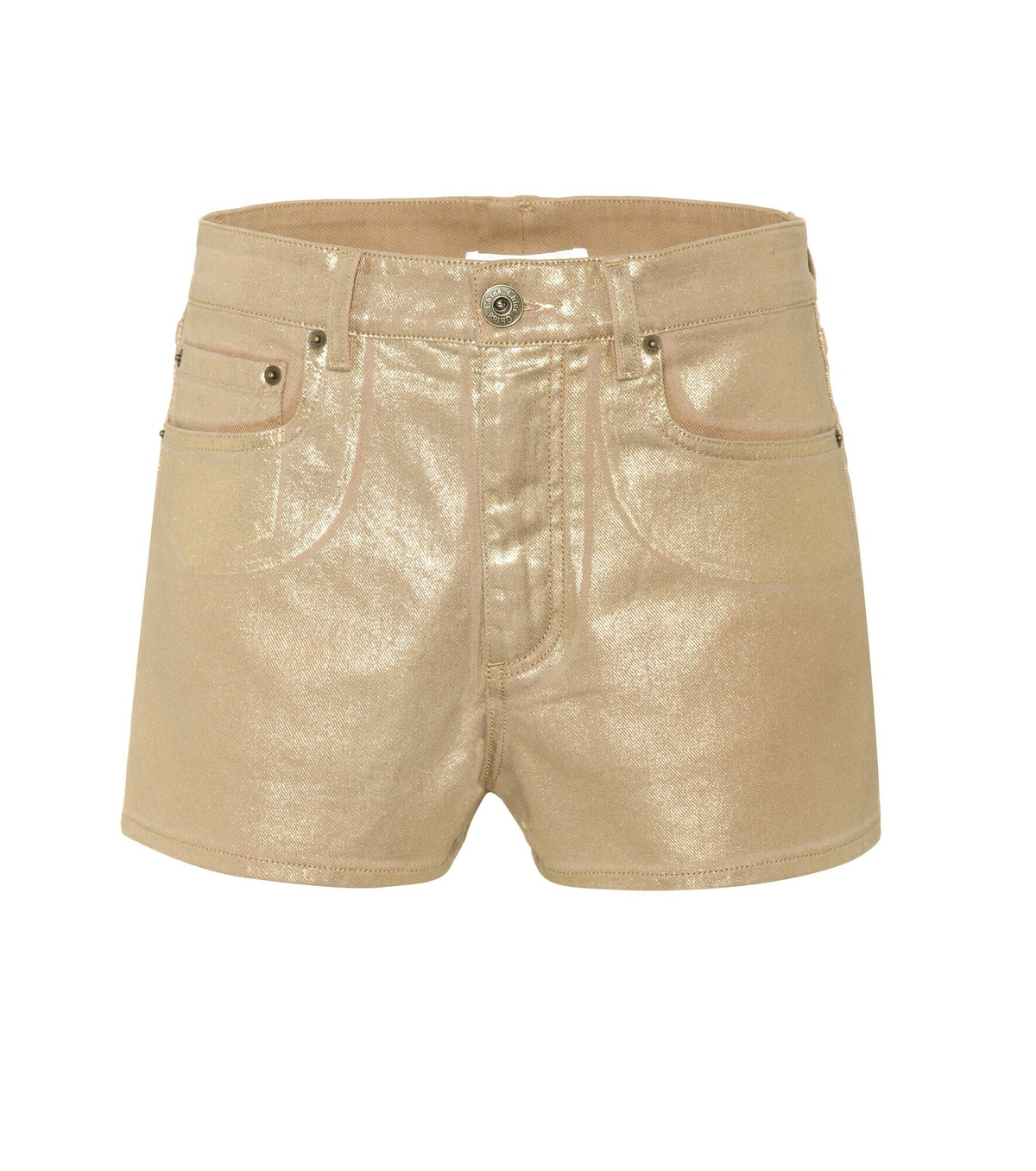 Chloe Coated denim shorts Chloe