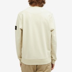 Stone Island Men's Garment Dyed Crew Sweatshirt in Plaster