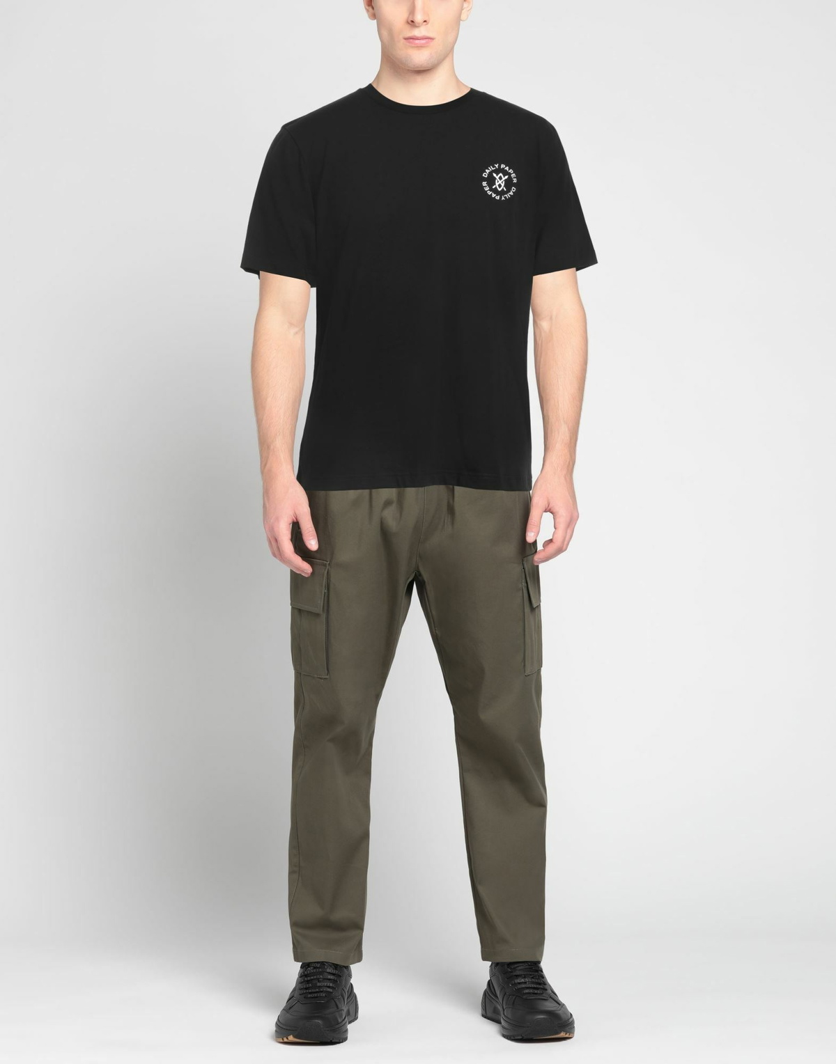 Daily Paper Mens T-shirt in Black