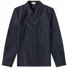 Barena Men's Button Down Overshirt in Unico