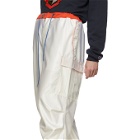 Landlord White Colorful Cargo Pants