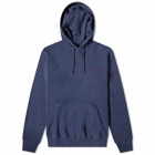 Gramicci Men's One Point Hoody in Navy Pigment