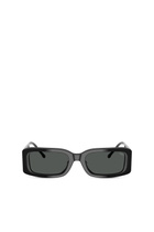 Diesel Rectangle sunglasses - Sunglasses - Unisex - Black