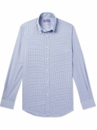 Ralph Lauren Purple label - Gingham Cotton-Poplin Shirt - Blue