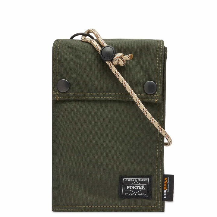 Photo: Comme des Garçons Homme Men's x Porter Cordura Pouch Bag in Khaki 