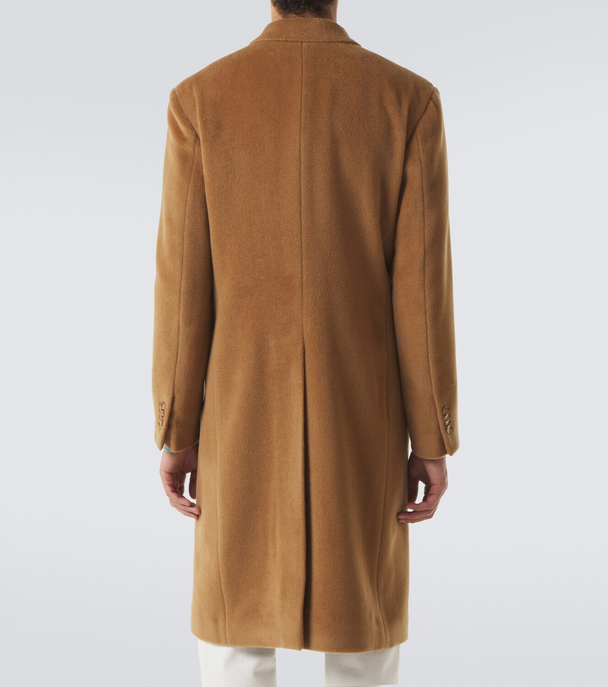 Lardini Double-breasted virgin wool coat