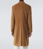 Lardini Double-breasted virgin wool coat