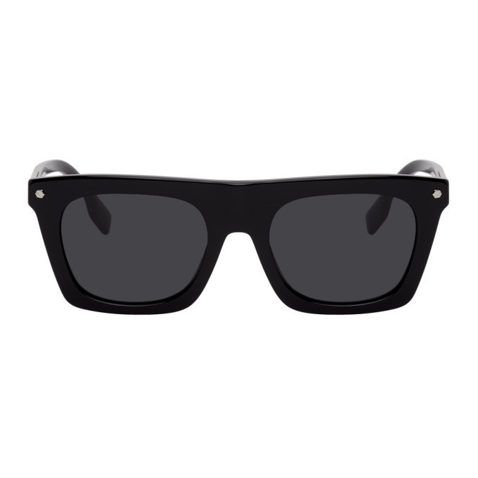 Photo: Burberry Black Check Square Sunglasses