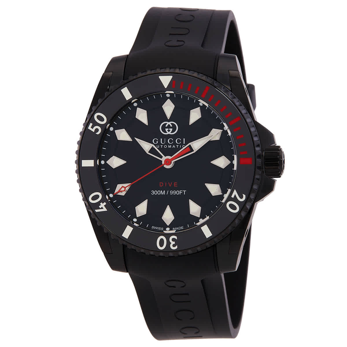 Gucci G-Timeless Automatic Black Dial Mens Watch YA126353 Gucci