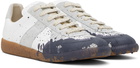 Maison Margiela White & Gray Replica Sneakers