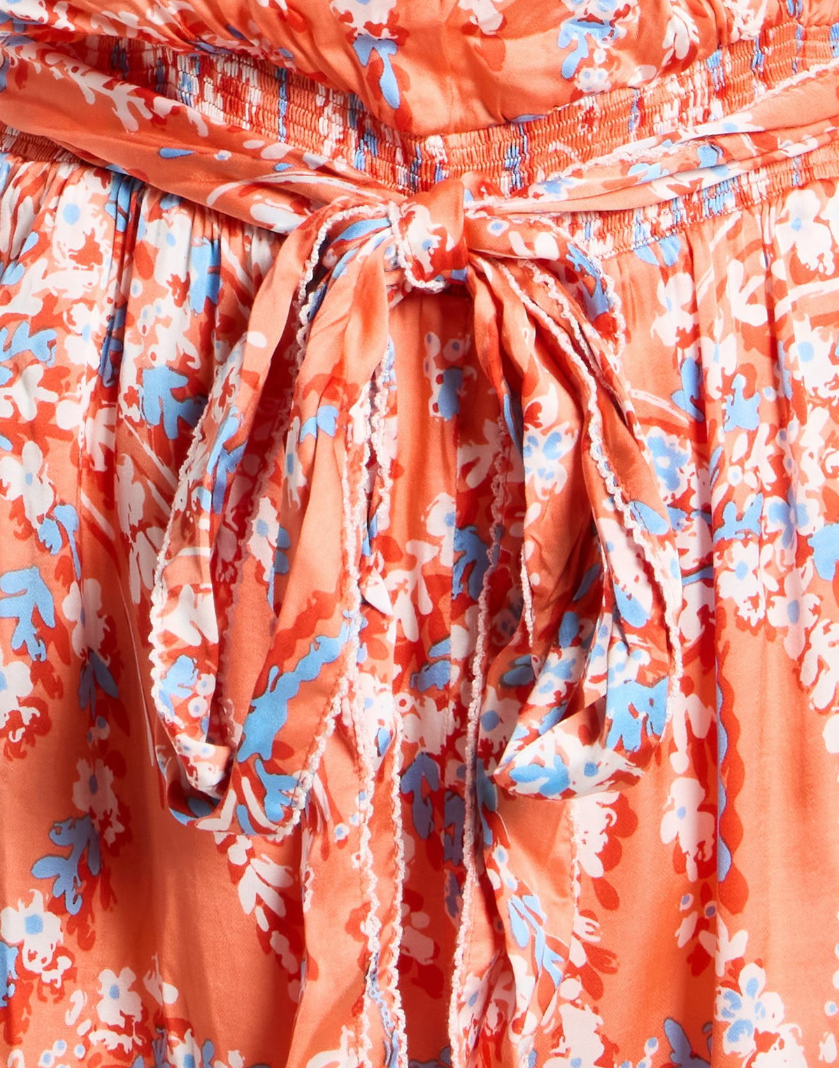 Poupette St Barth Womens Jumpsuit Coral