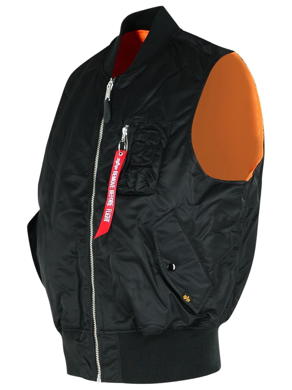 Alpha Industries Black Nylon Vest