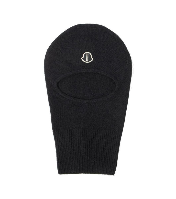 Photo: Moncler Genius x Rick Owens wool and cashmere hood