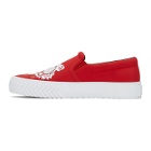 Kenzo Red Limited Edition Chinese New Year K-Skate Sneakers