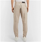 Balmain - Tapered Cotton Trousers - Beige