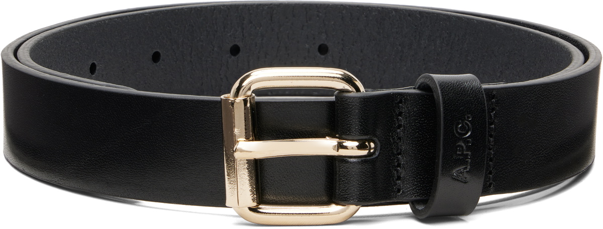 A.P.C. Black 'La Ceinture' Belt