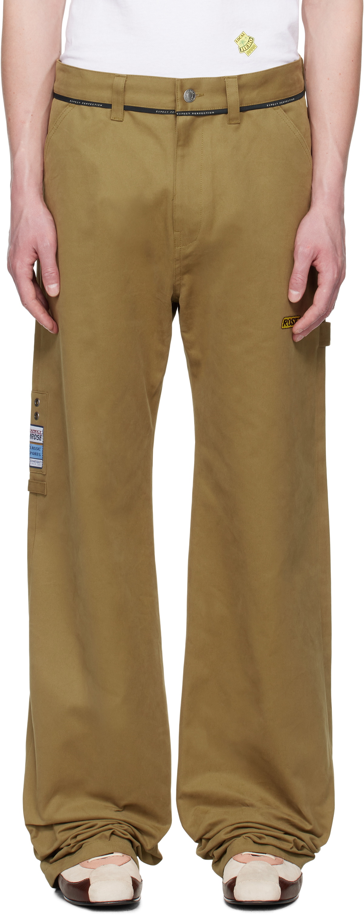Martine Rose Khaki Carpenter Trousers Martine Rose