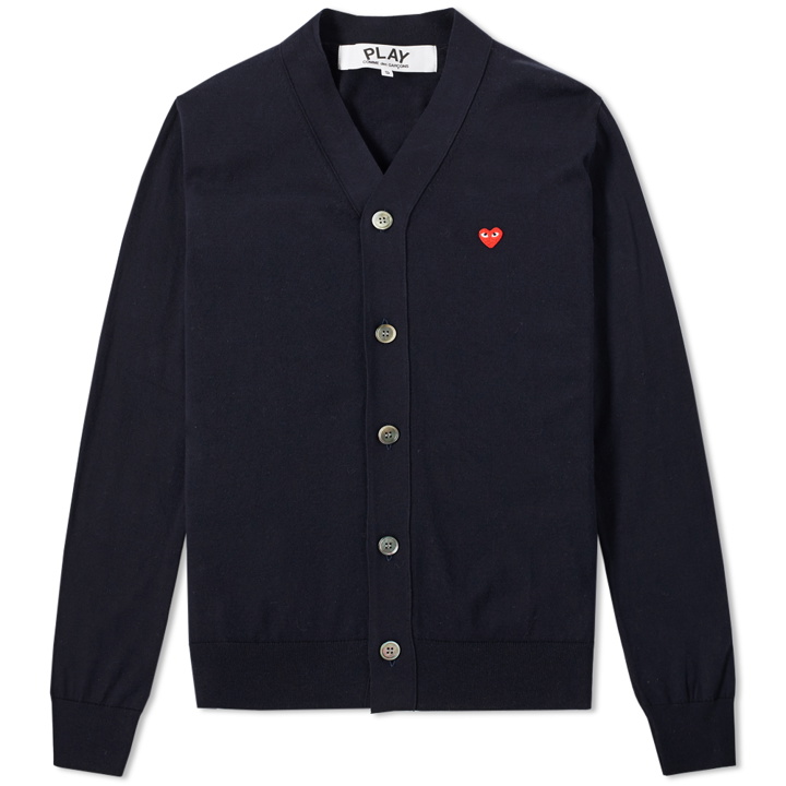 Photo: Comme des Garcons Play Little Red Heart Cardigan