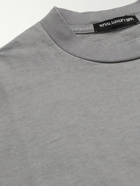 Total Luxury Spa - Logo-Print Recycled Cotton-Jersey T-Shirt - Gray