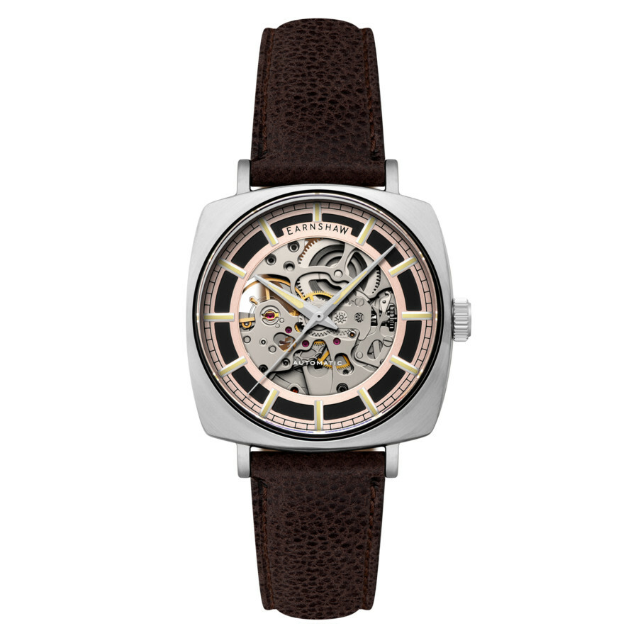Thomas Earnshaw Moorgate Rose Gold-tone Dial Mens Watch ES-8319-02