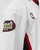 Mitchell & Ness NBA AUTHENTIC WARM UP FINALS JACKET CHICAGO BULLS 1997-98 White Mens College Jackets/Team Jacket