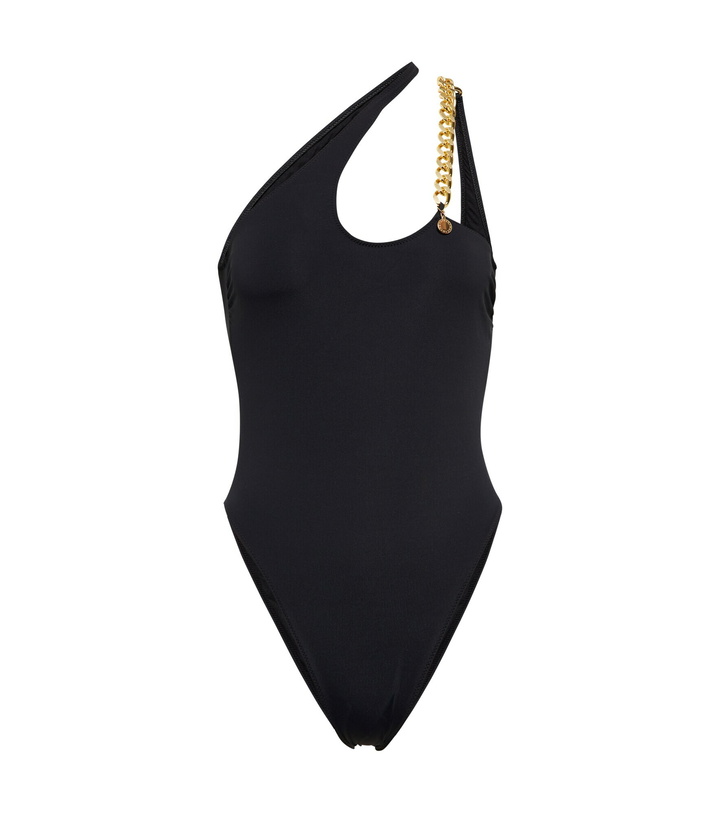 Photo: Stella McCartney - Chain-link asymmetric swimsuit