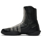 Y-3 Black Regu Hi Sneakers