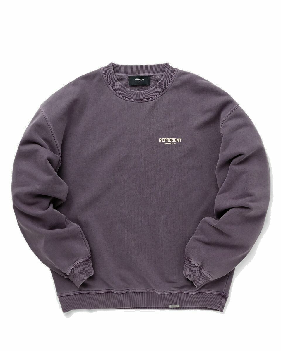 Photo: Represent Represent Owners Club Sweater Purple - Mens - Sweatshirts
