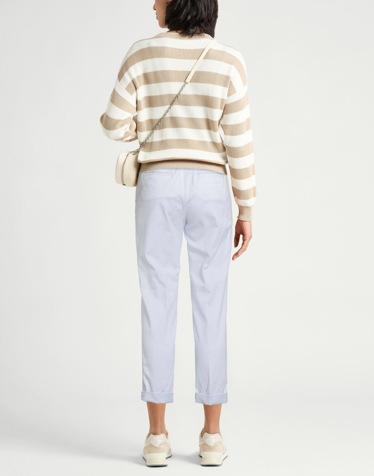 Peserico Womens Pants Sky in Blue