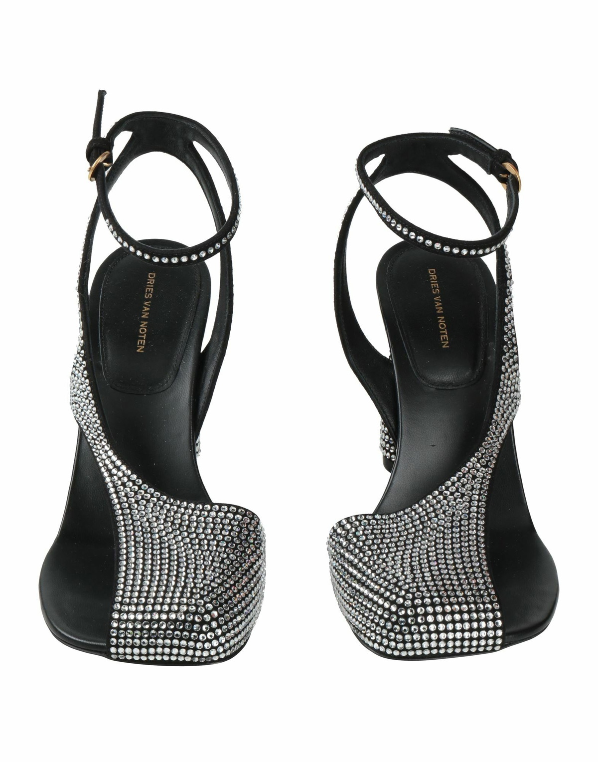 Dries Van Noten Womens Sandals in Black